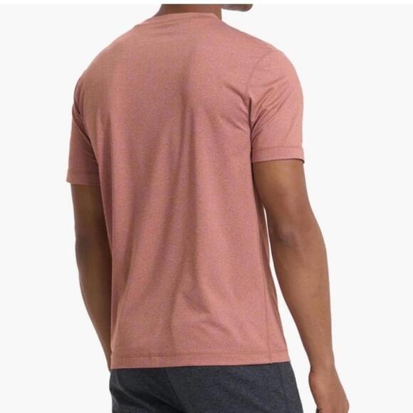 Vuori Tradewind Performance Tee Penny Heather Size Medium - Picture 2 of 7